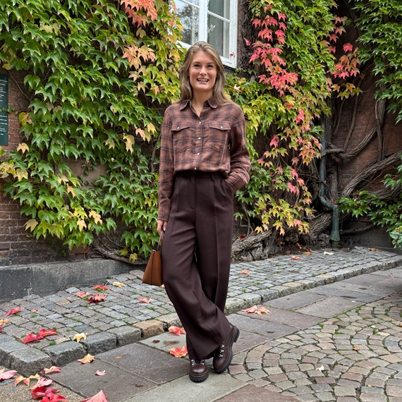 Isabel Marant Etoilé Yalisa Skjorte, Dark Bronze